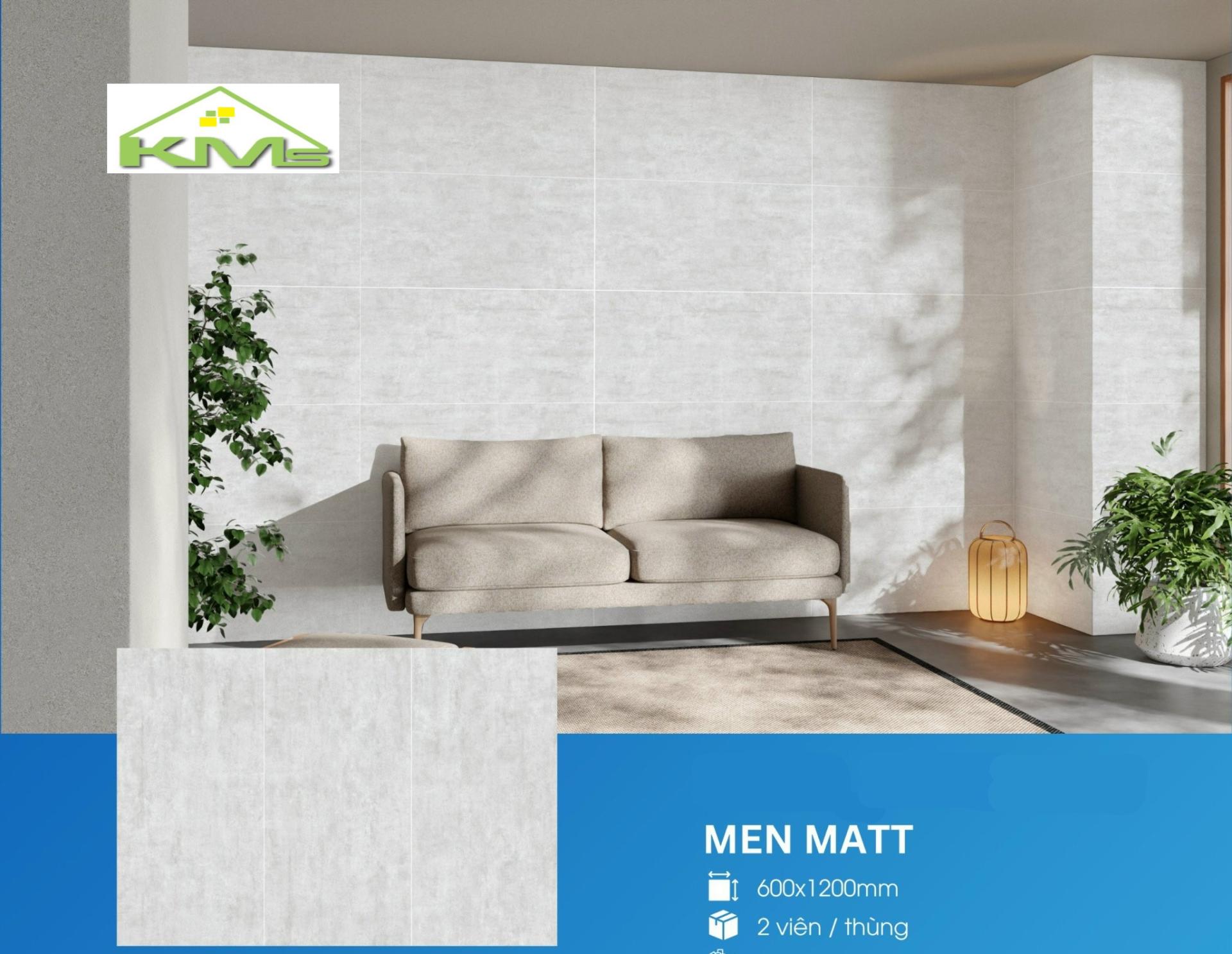 Gạch Vân Đá Viglacera 60x120 Mờ SH10_GM61201